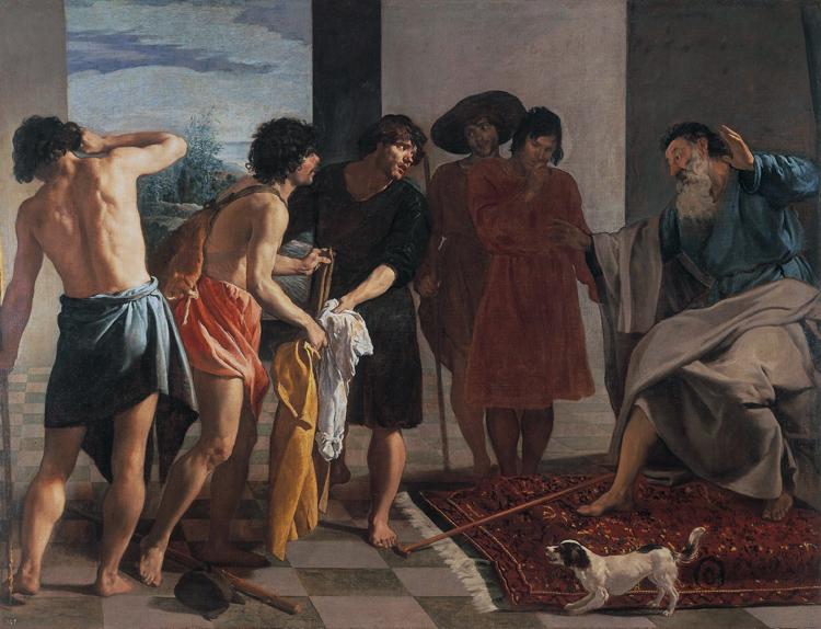 Diego Velazquez Joseph's Bloody Coat Brought to Jacob (df01) France oil painting art